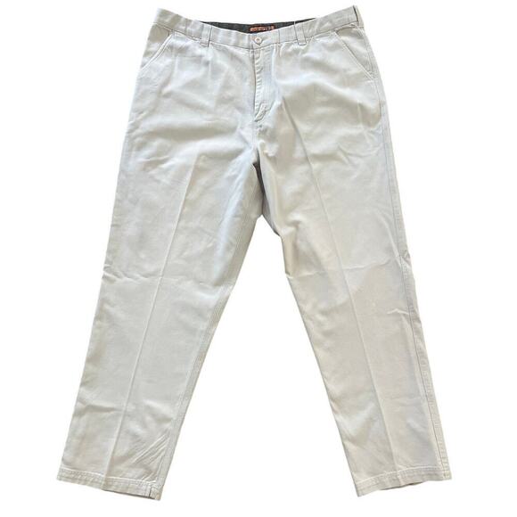 OOBE Light Khaki Pants Size 40 x 32 Casual Outdoor Canvas Workwear Durable - Picture 1 of 12